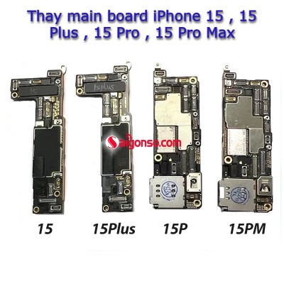 Thay main iPhone 15 , 15 Plus , 15 Pro , 15 Pro Max